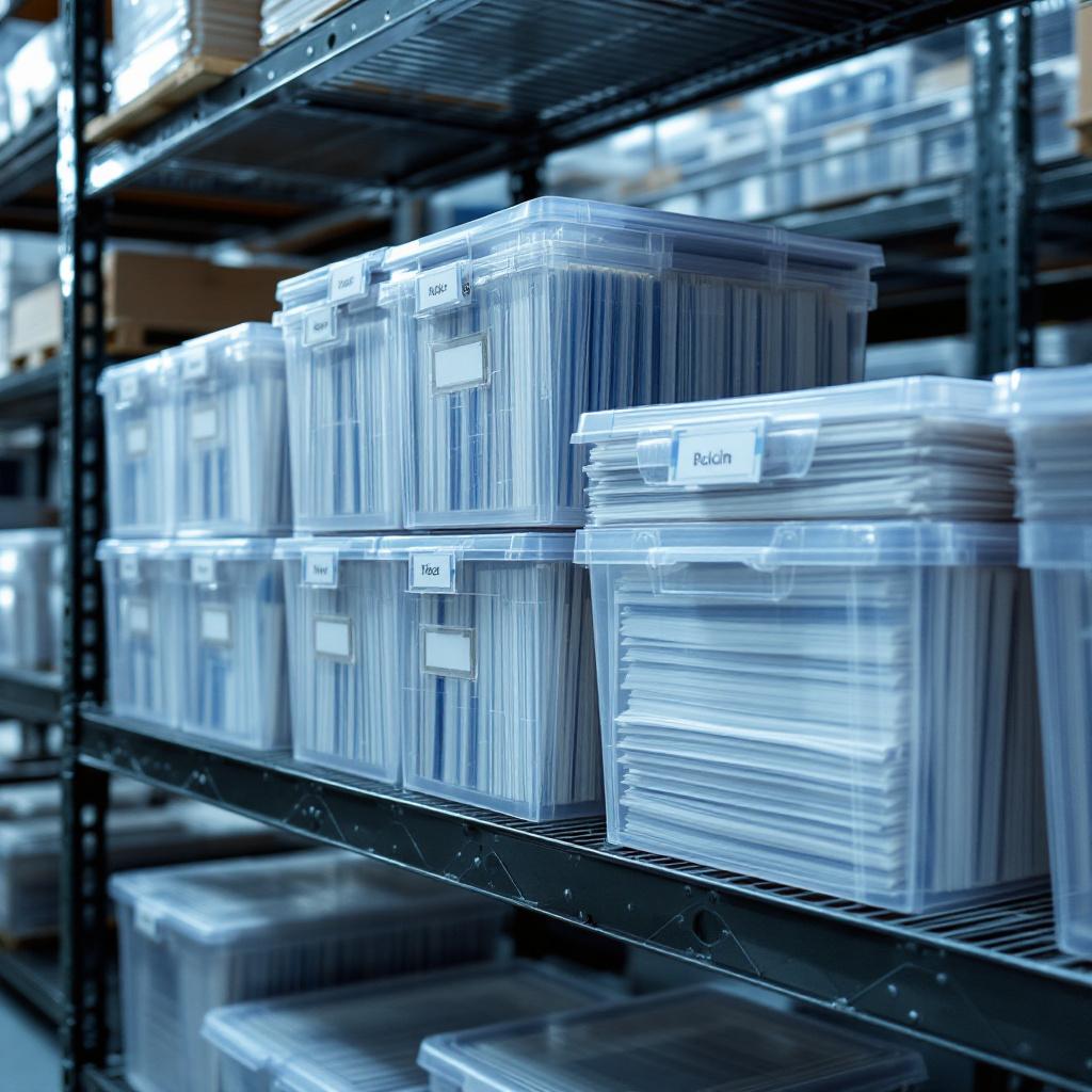 Cajas para Archivar de Plastico