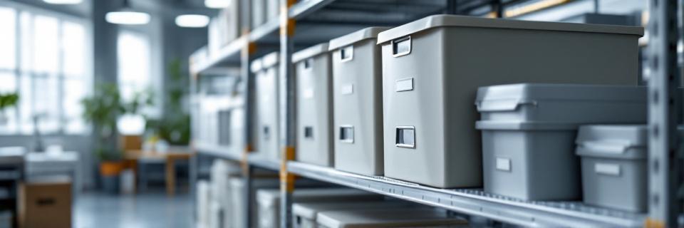 Cajas para Archivar de Plastico