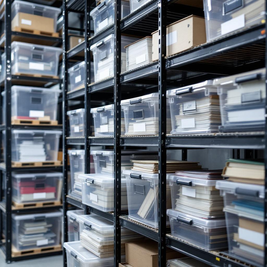 Cajas para Archivar de Plastico